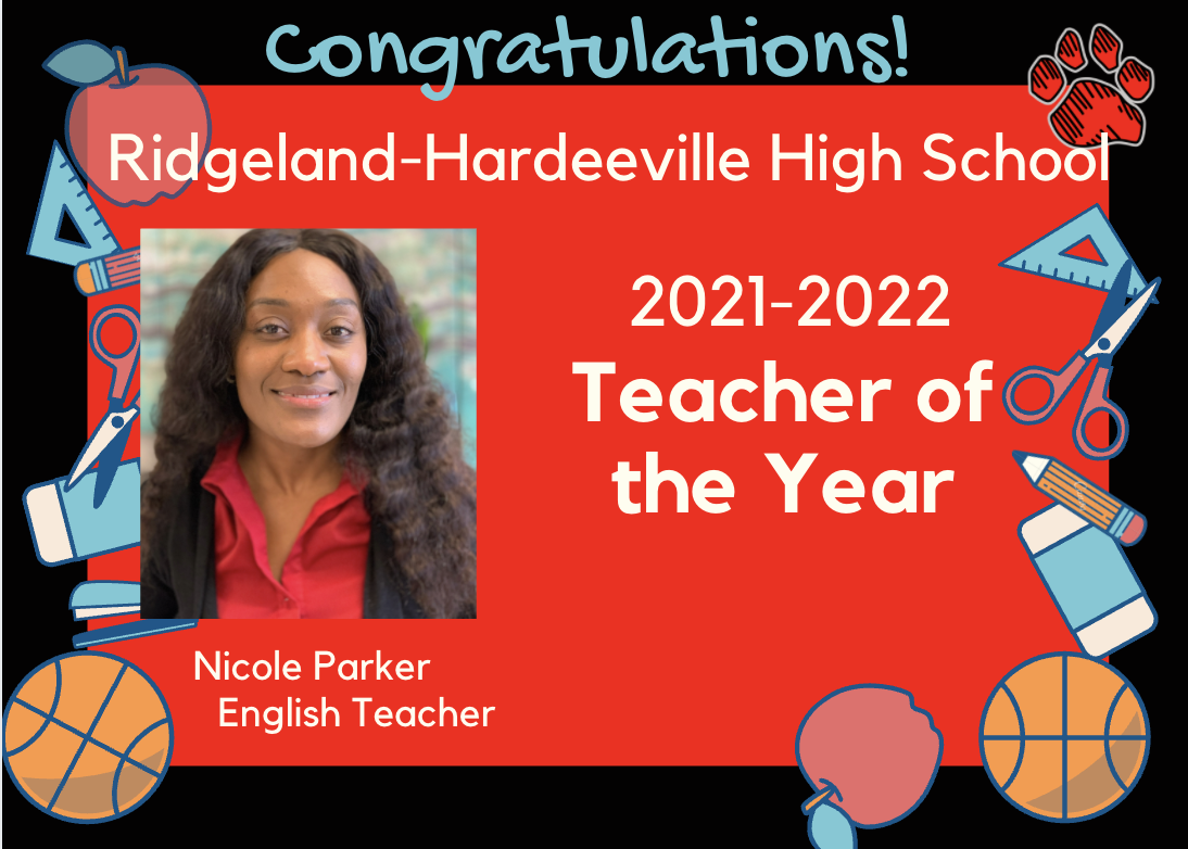 RHHS Teacher of the Year