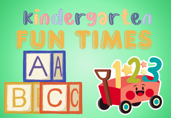 Kindergarten fun times decorative image