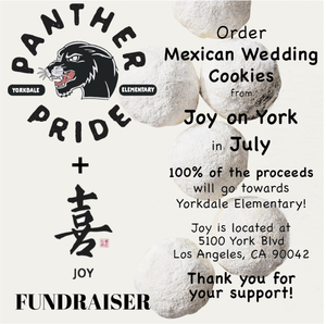 Joy on York School fundraiser flyer