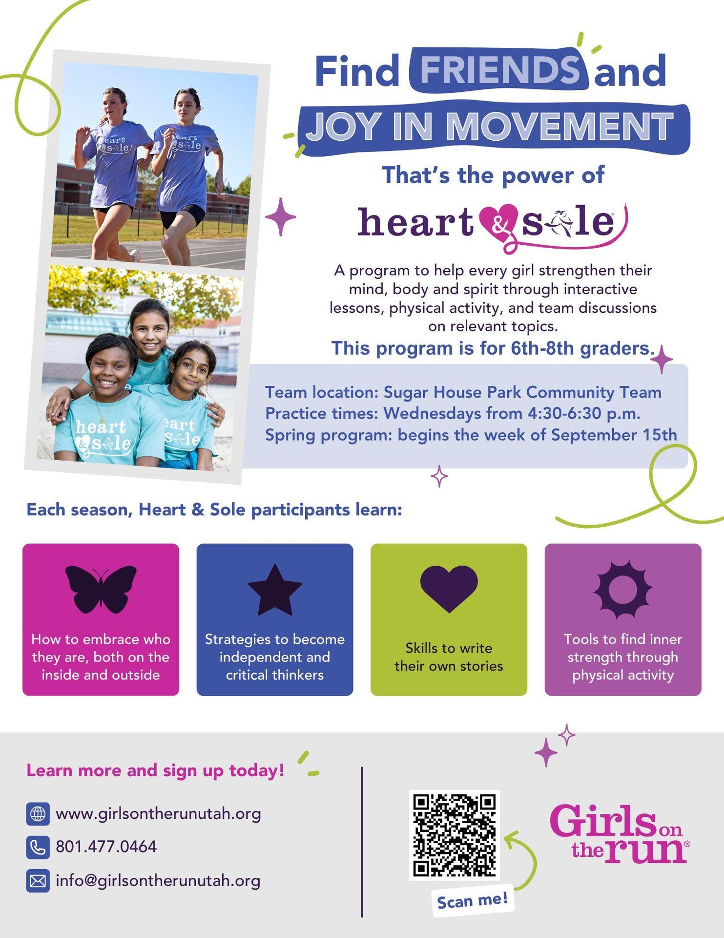 Sugarhouse Girls on the run