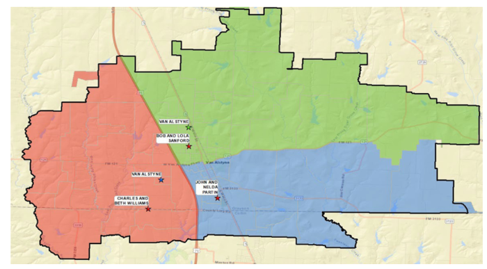 Van Alstyne ISD Board of Trustees officially approved the attendance zoning plan for the 2026–2027 school year.