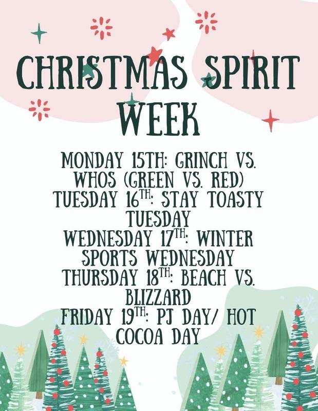 Christmas Spirit Week