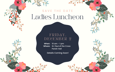 Save the Date! Annual Ladies Luncheon Featured Photo