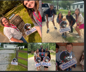DES Welcomed our NEW Pirates today with their very own yard sign!