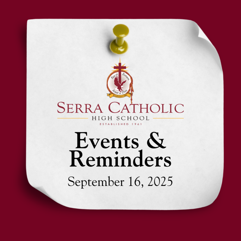 Sticky Note with Events and Reminders September 16, 2025