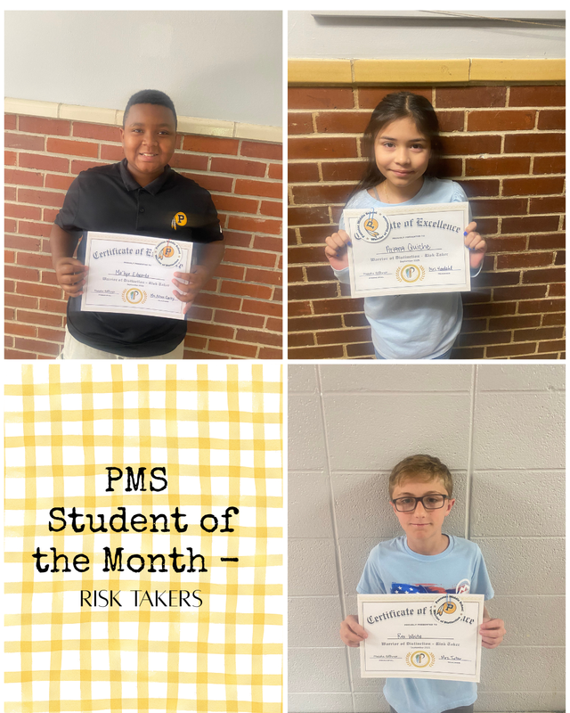 students of the month
