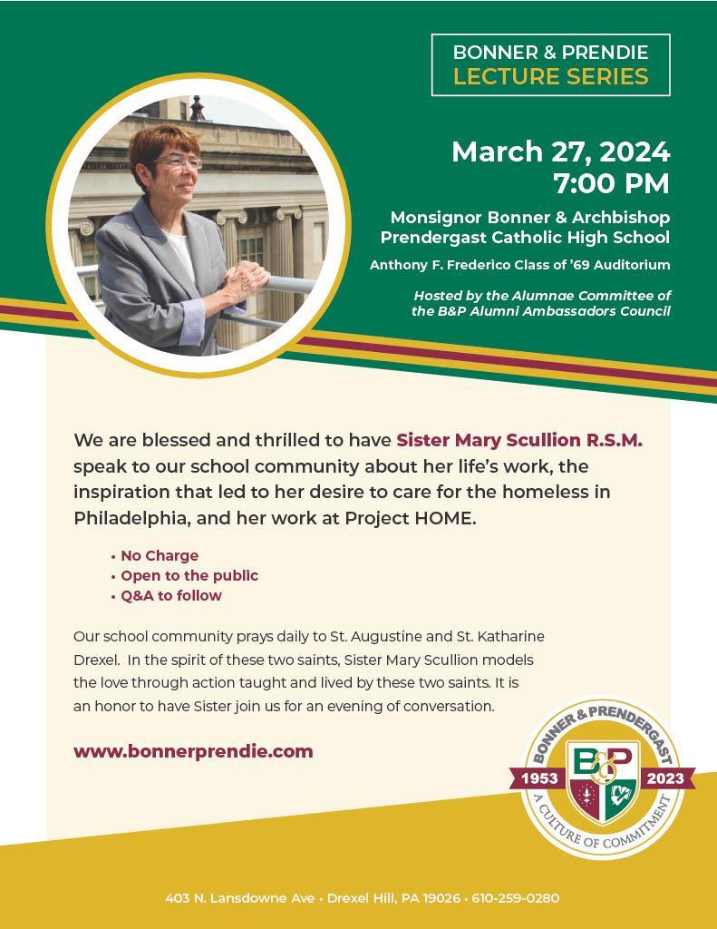 Upcoming Events (including HOF) – Alumni – Monsignor Bonner & Archbishop  Prendergast Catholic HS