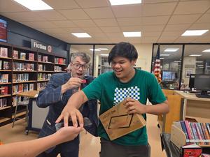 a student who won a prize