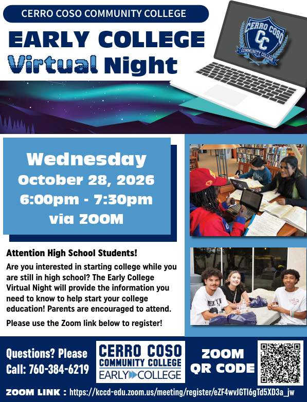 Early College Virtual Night