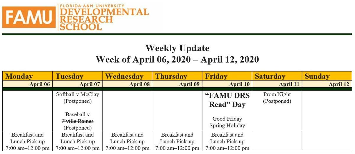 Week of 2020