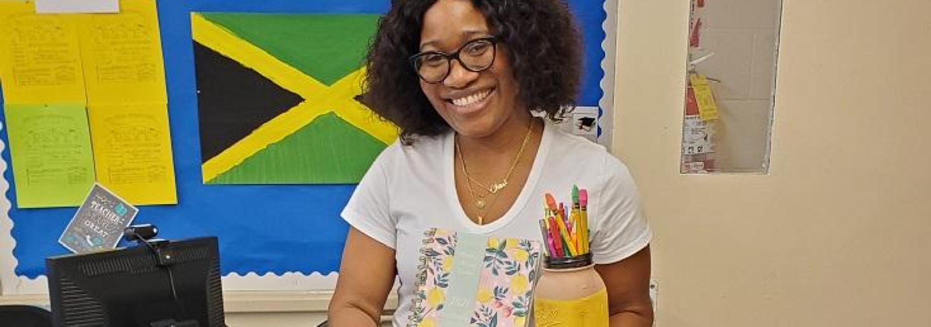 Teacher Appreciation Daily Winner - Ms. Hutchinson
