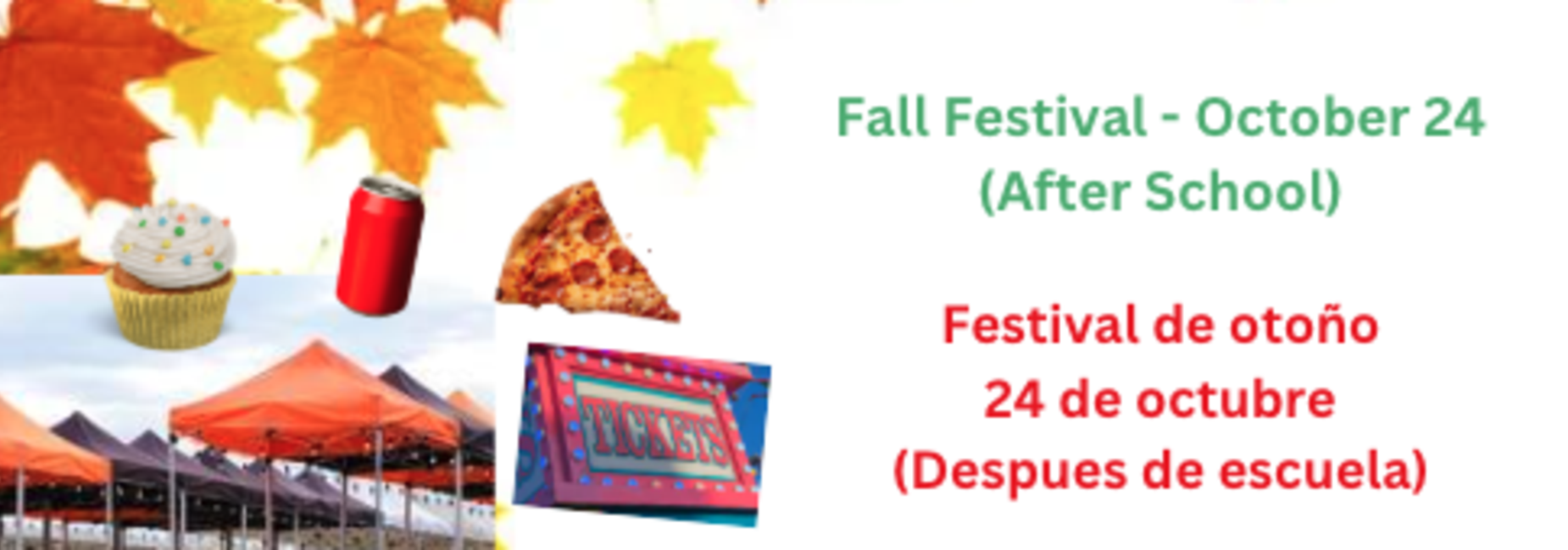 Leaves for Fall and food items