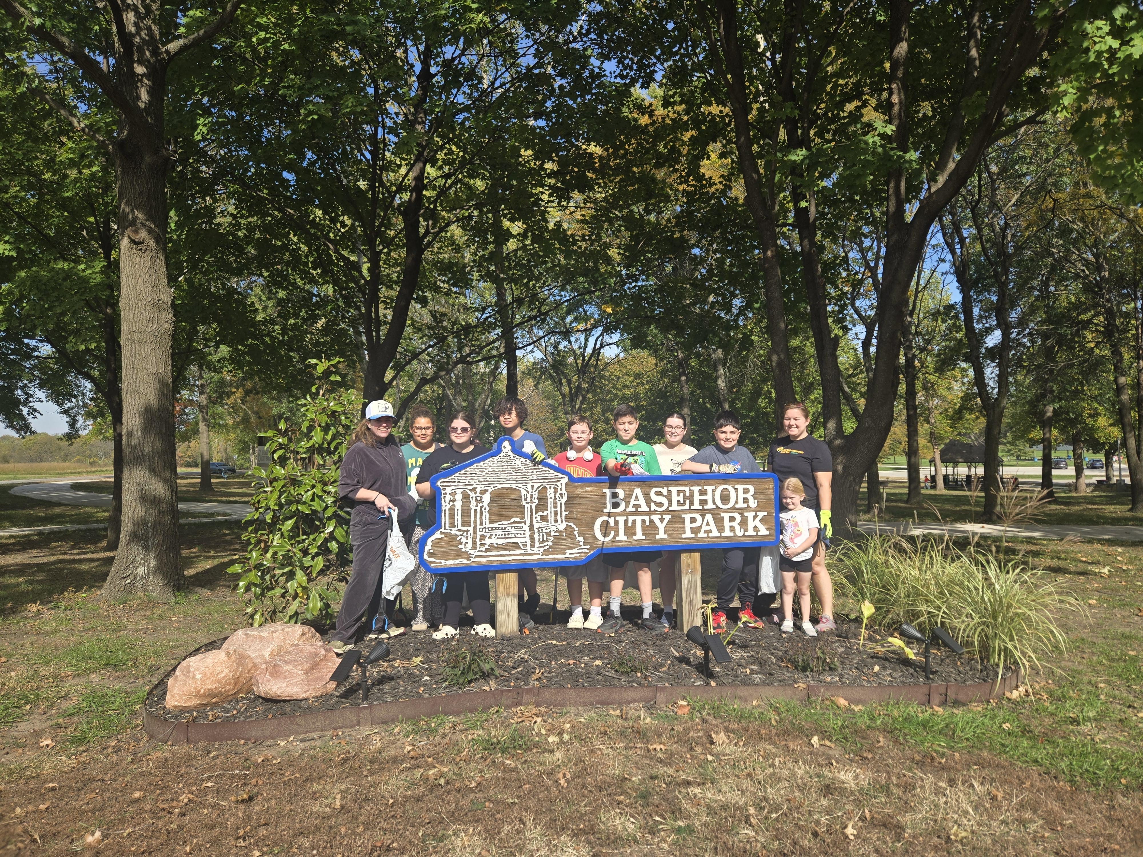 BLS\MS Green Team Keeping Our Park Beautiful