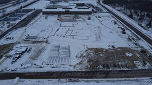 Fairborn Middle School construction site