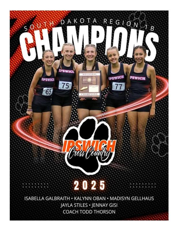 Cross Country Girls 1B Champs