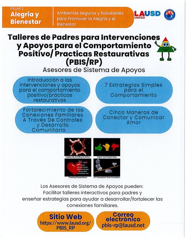 Parent Workshop