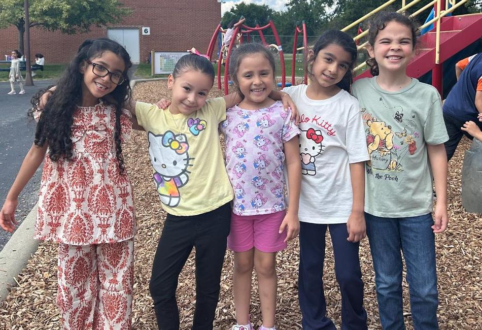 First grade recess