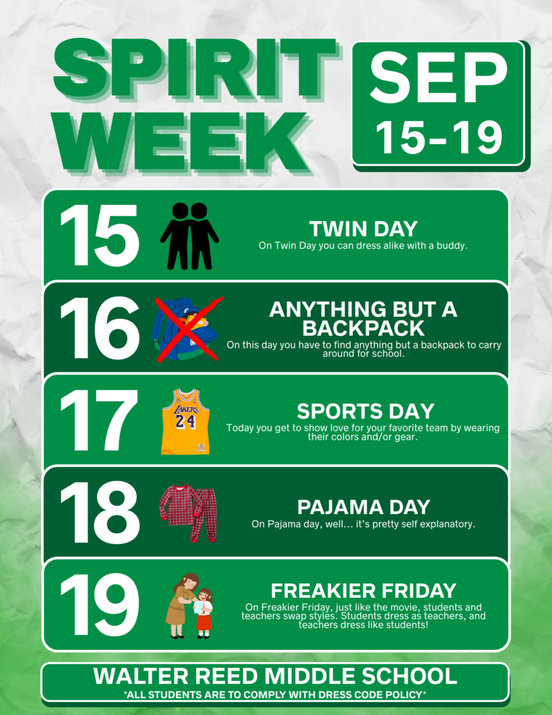 Spirit Week!