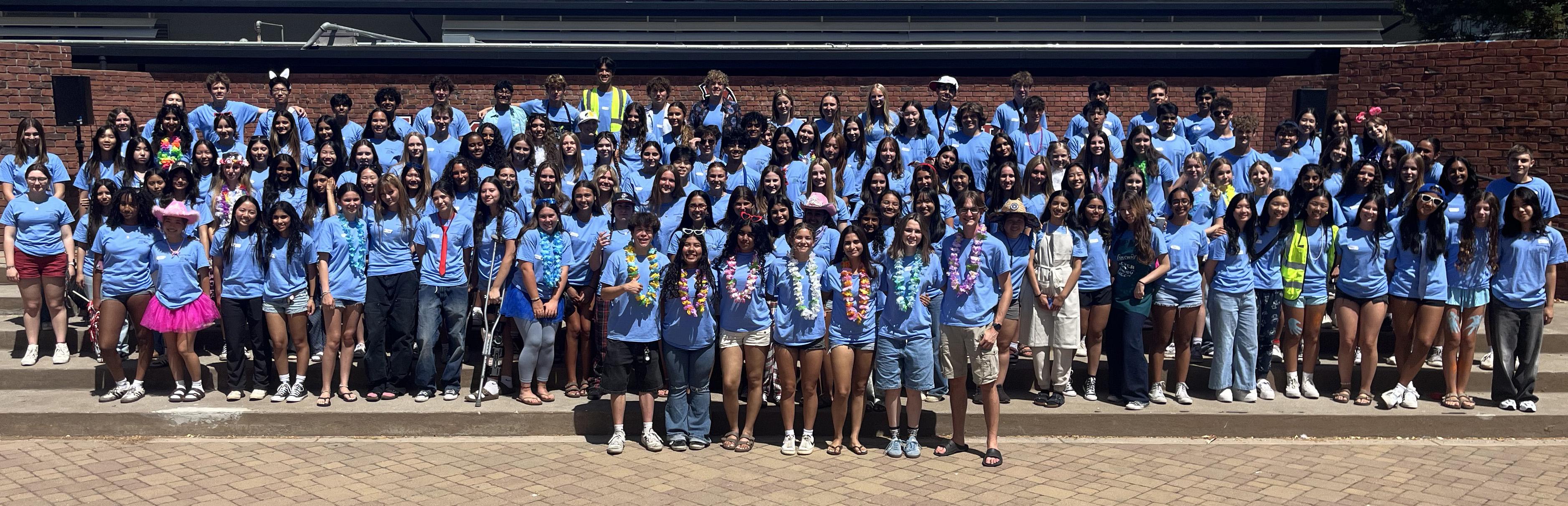Group photo of all LIFE Crew members for the 2025-26 school year