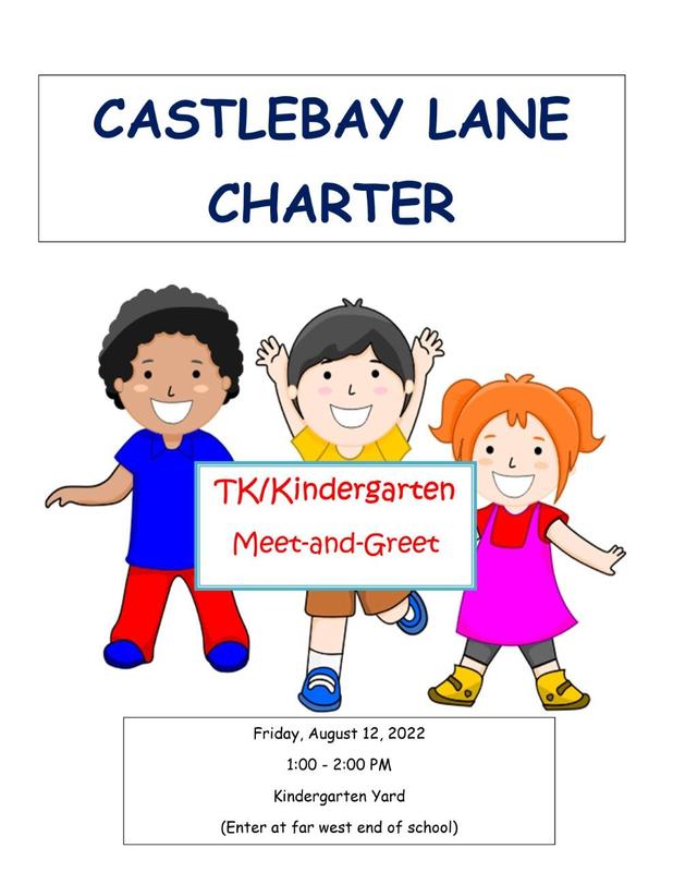 TK/KINDERGARTEN MEET AND GREET - 8/12