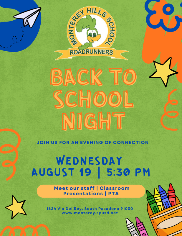 MHS Back To School Night - Wed. Aug. 19 @ 5:30pm Featured Photo