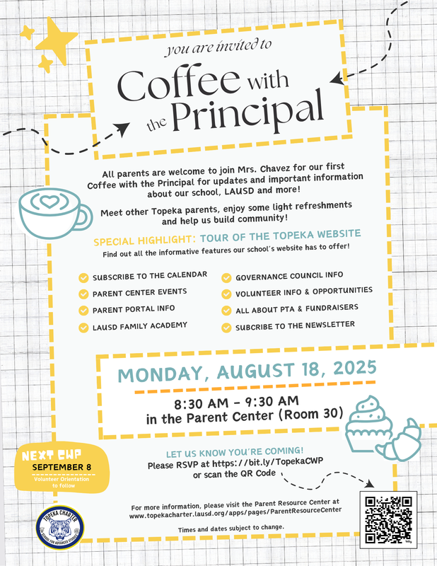Coffee with the Principal