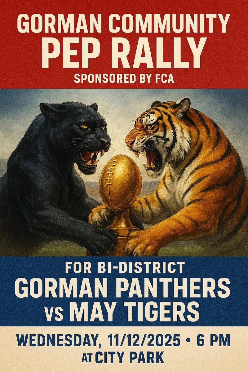 COMMUNITY PEP RALLY THIS WEDNESDAY Featured Photo