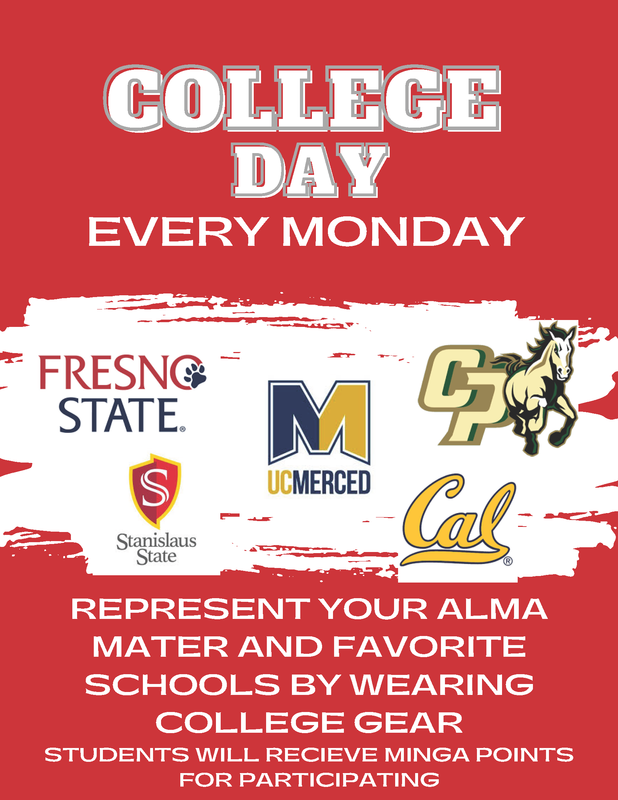 College Day on Mondays