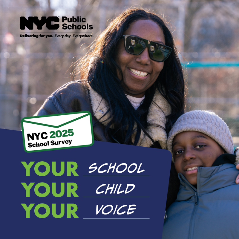 Photo of mother and child smiling. Text reads 