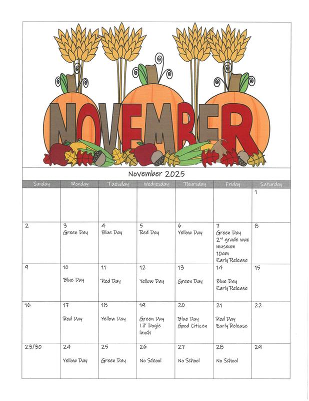 Nov. Calendar