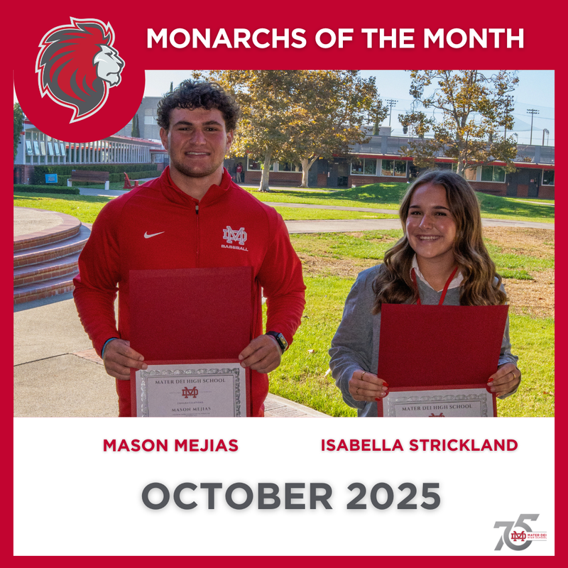 October Monarchs of the Month