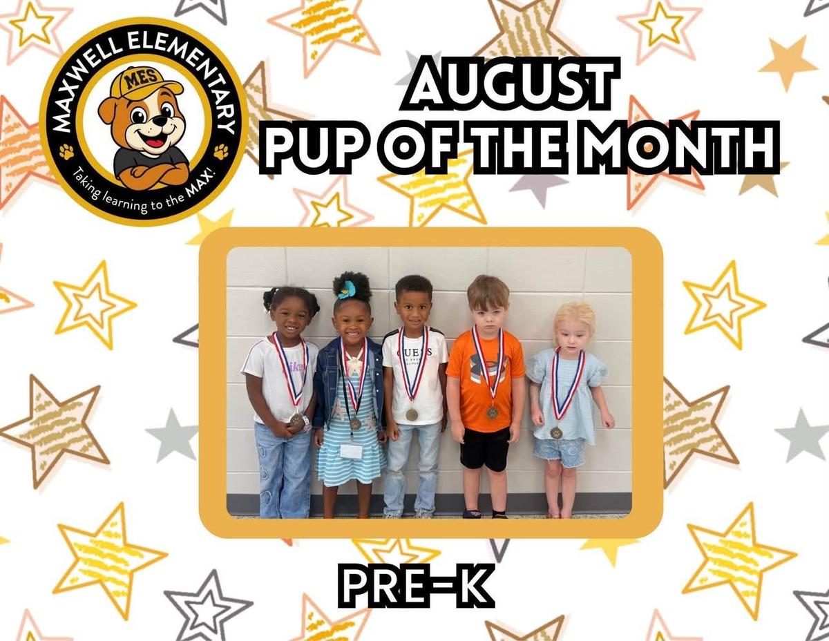 PreK Pups of the Month