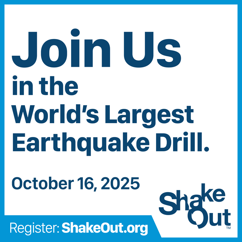 Great California ShakeOut Drill