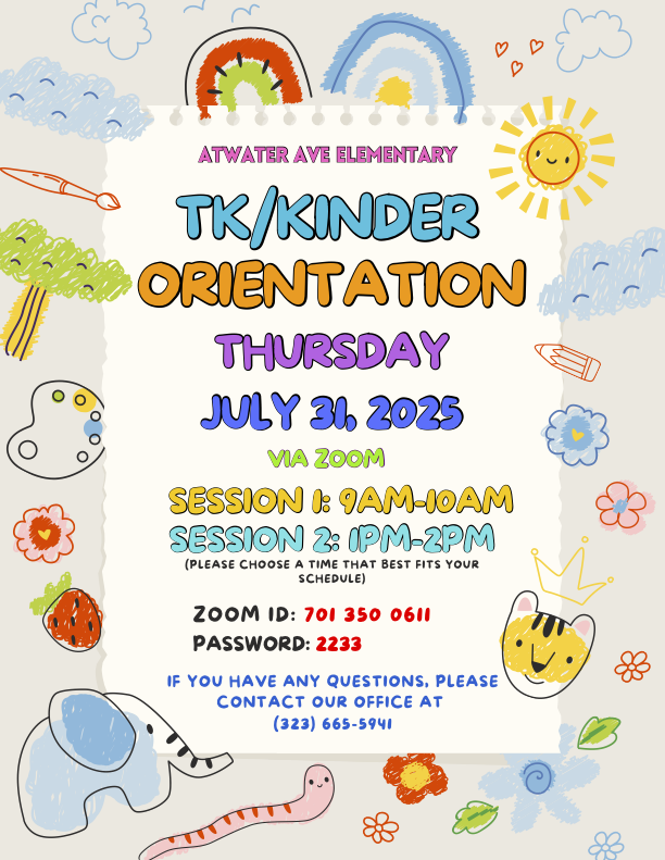 UTK/KINDER Orientation