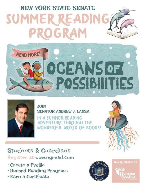 Summer reading flyer