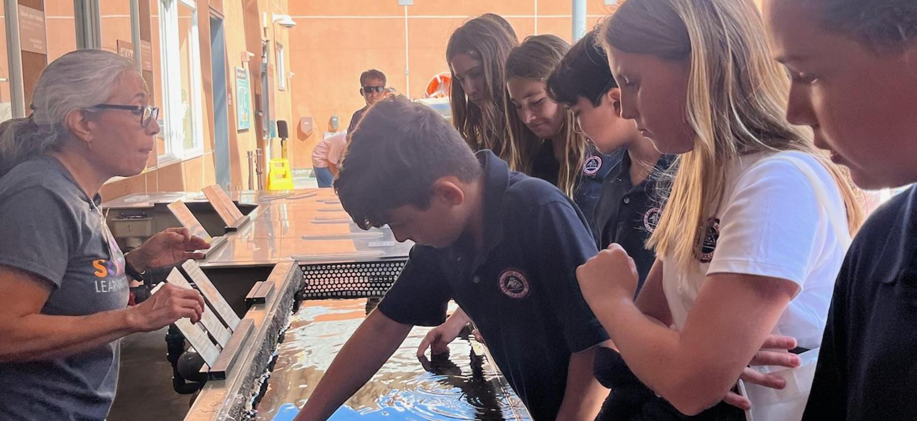 6th grade exploring at Discovery Science CEnter