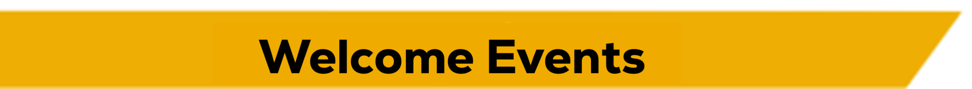 Welcome Events
