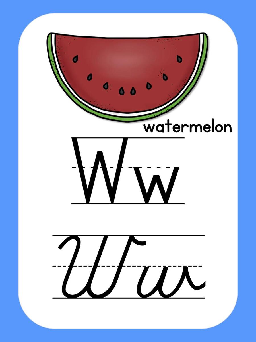 w