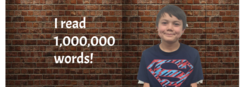 I read 1,000,000 words!
