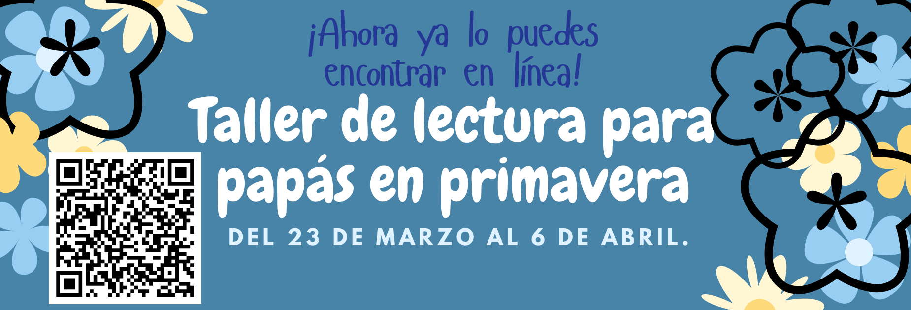 Taller de lectura para papas en primavera