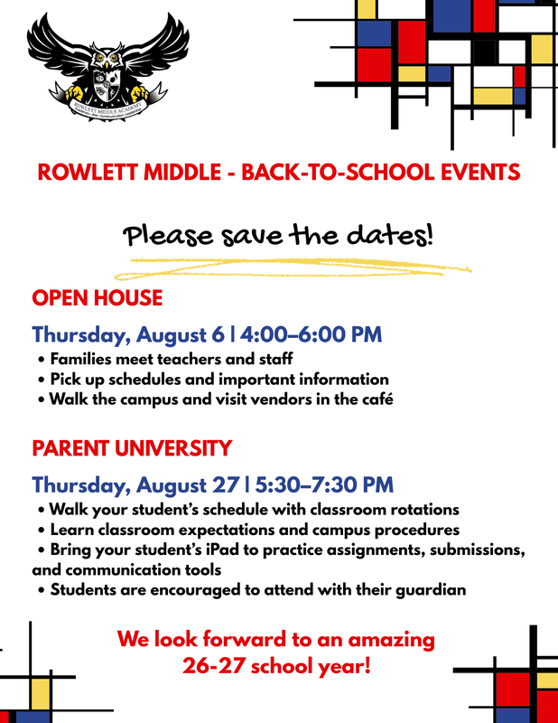 Back to School - Save the Dates Featured Photo