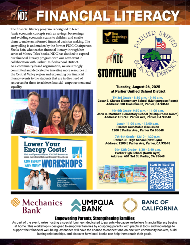 💸 Financial Literacy Comes to Life at Parlier Unified! 📚