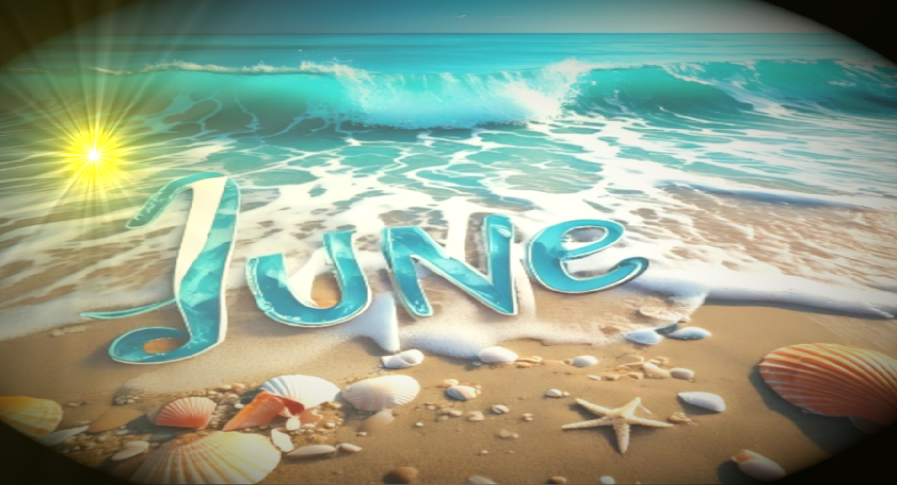 Welcome June Beach Sun