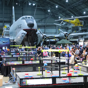 View of VEX competition