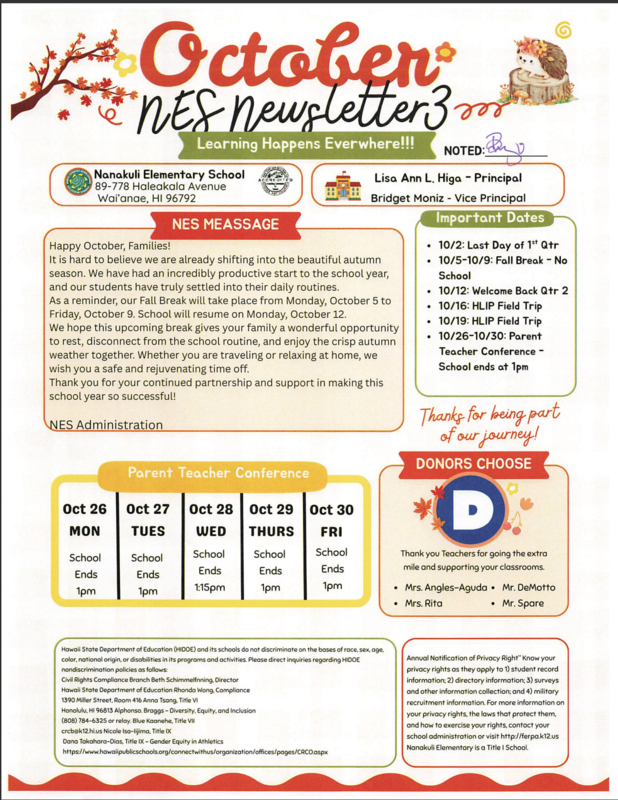 October Newsletter Featured Photo