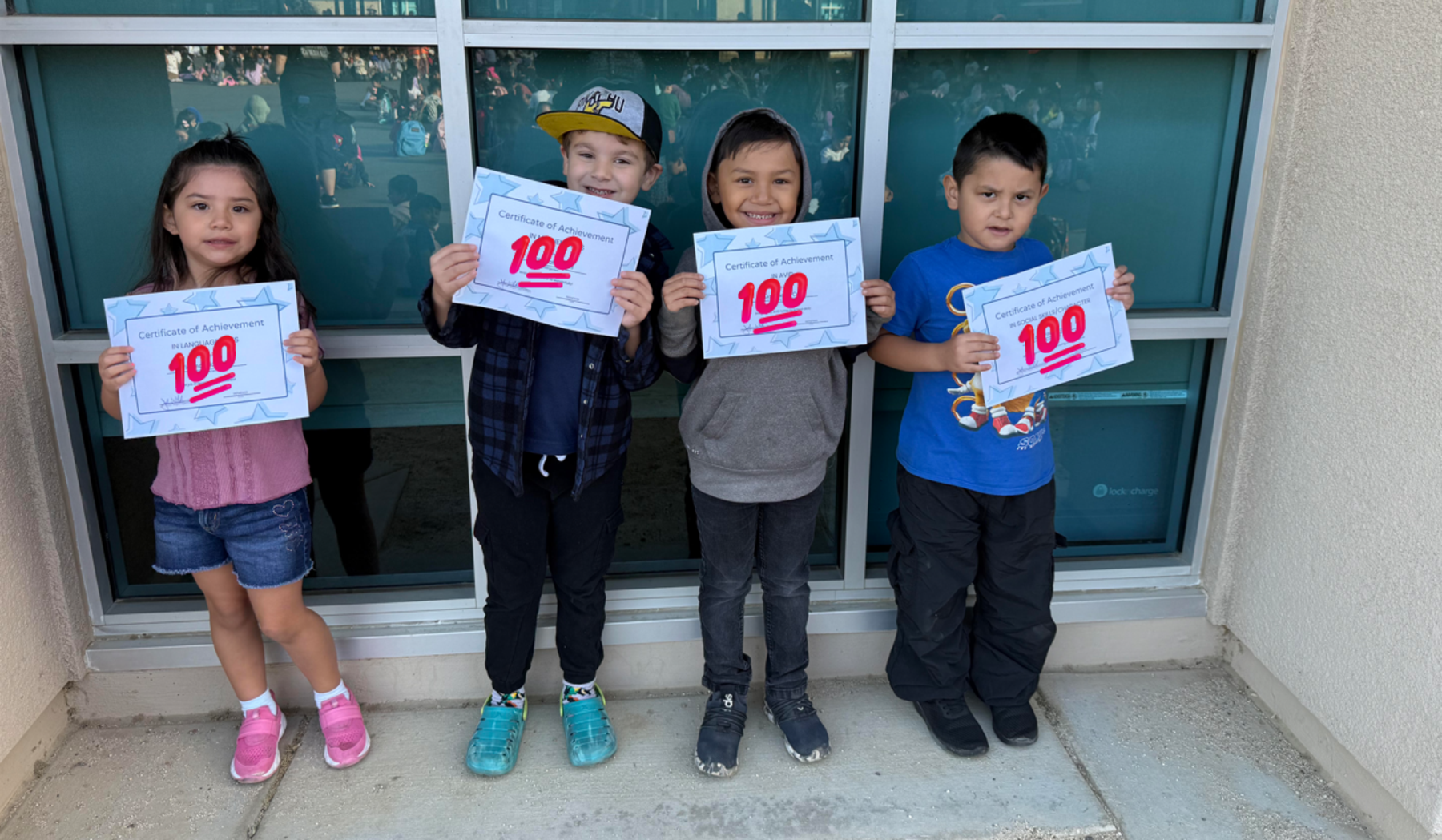 Kindergarten Award winners