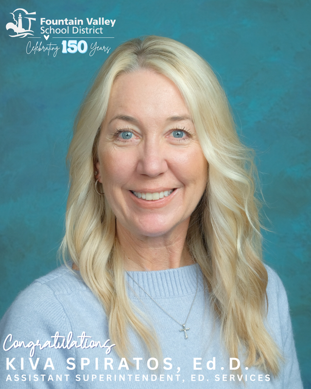 Photo of Kiva Spiratos, Assistant Superintendent Educational Services