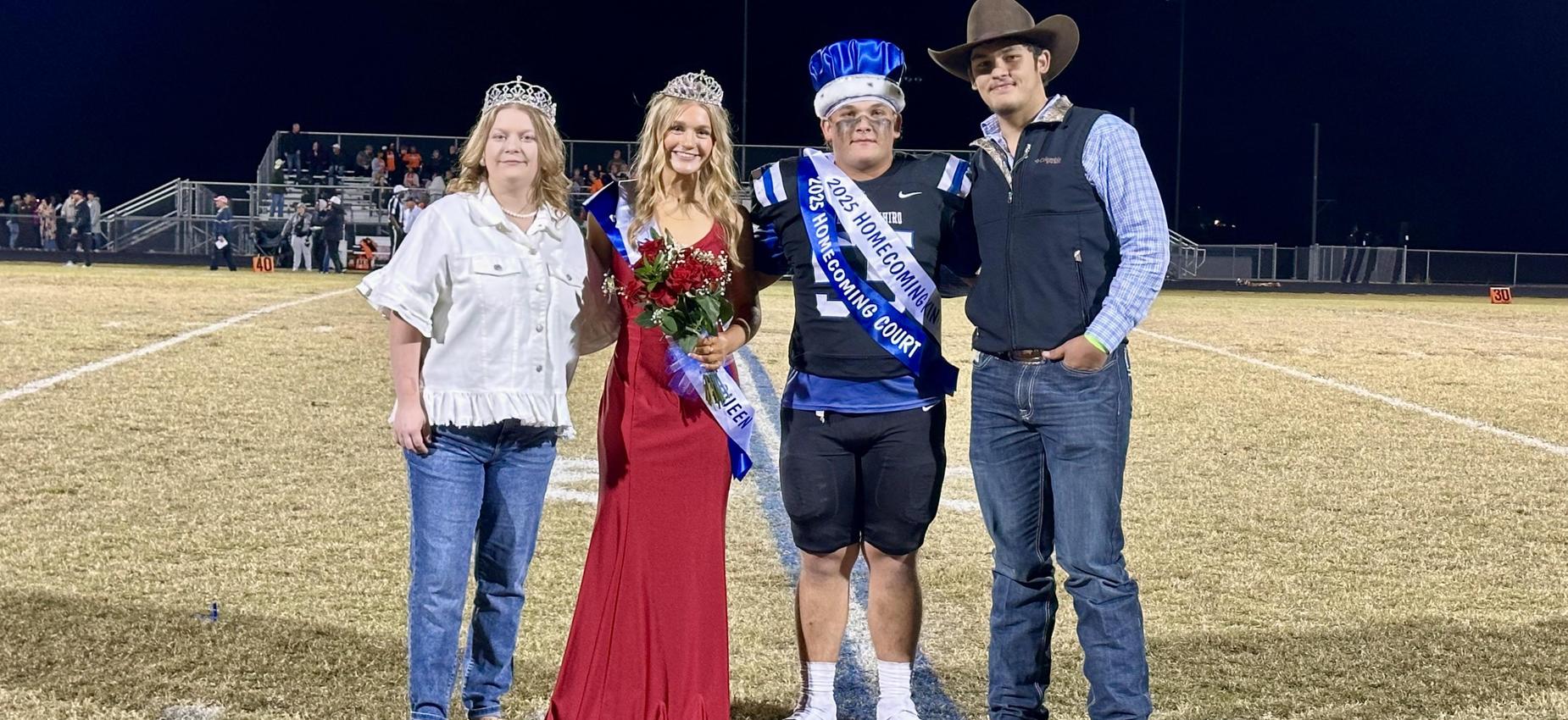 hoco king & queen with 2024 q/k