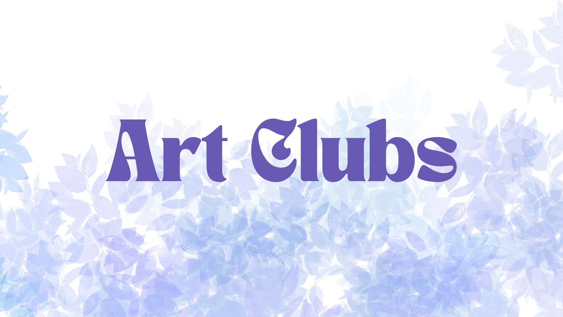 art clubs banner