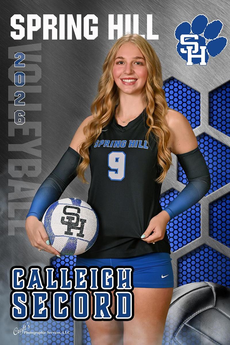 Congratulations to Spring Hill’s Calleigh Secord! She’s the Longview News-Journal Volleyball Player of the Week!